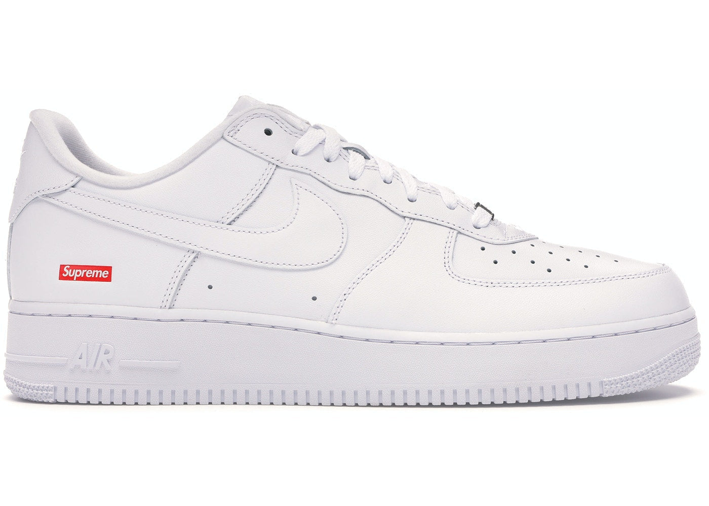 Nike Air Force 1 x Supreme Low Box Logo - White for Sale, Authenticity  Guaranteed