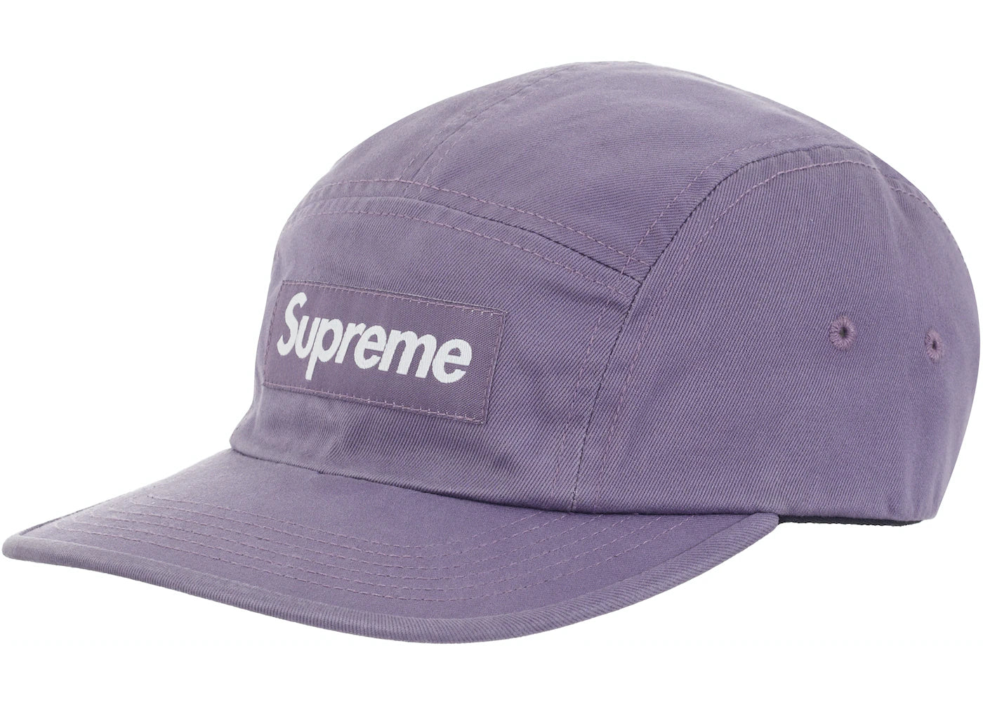 Supreme Washed Chino Twill Camp Cap (FW23) Dusty Purple – Sole