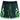 BAPE x Razer Neon Camo Basketball Sweat Shorts Black Green