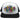 Chrome Hearts Multi Color Crosses Trucker Hat Black/White