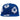 Denim Tears New Era Cotton Wreath 59/50 Cap Royal Blue