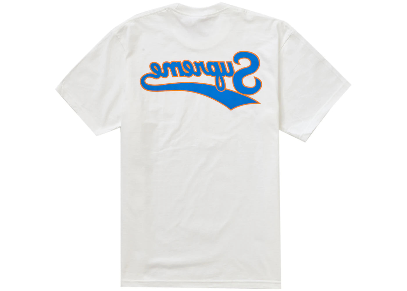 Supreme Backwards Tee White – Sole Priorities