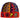 Supreme Yarn Applique Beanie Dark Orange