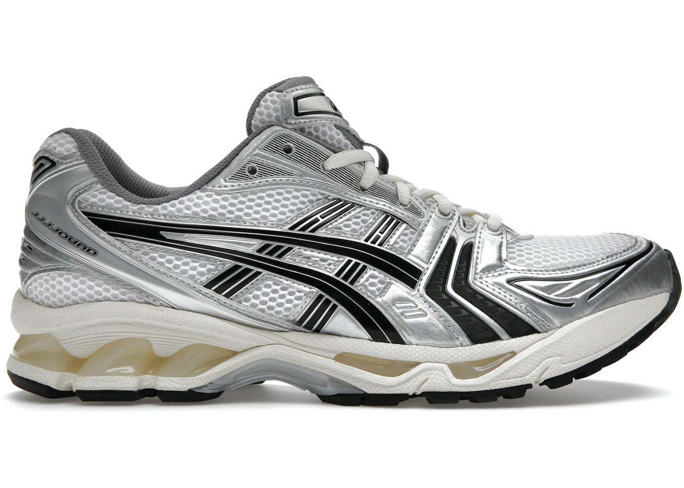 ASICS Gel-Kayano 14 JJJJound Silver Black – Sole Priorities